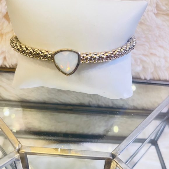 Silpada Silver and Gold Stretch Chain Bracelets - Picture 4 of 5